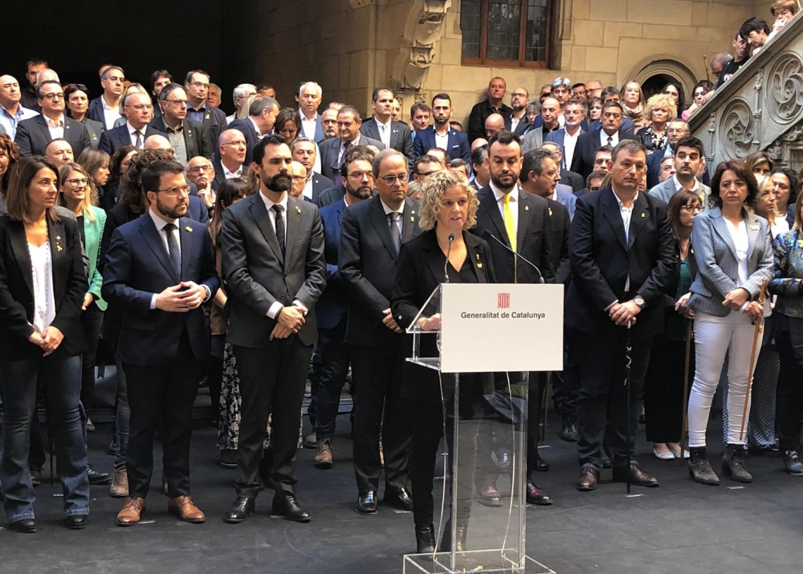 Meritxell Roigé: “Reafirmem el caràcter pacífic de l’independentisme”