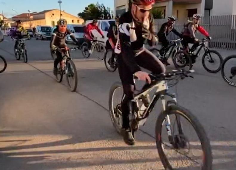 Una norantena de ciclistes participen a la Marxa de BTT Fira de l’Oli de Santa Bàrbara