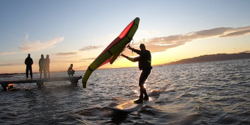 El wingsurf arriba amb força al Delta de l’Ebre