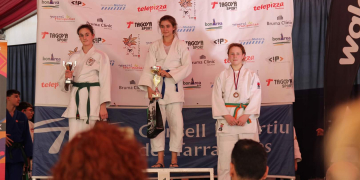 Podis del Nucli de Tecnificació Priorat-Tortosa-La Ràpita a la Carpa Judoca dels Pallaresos