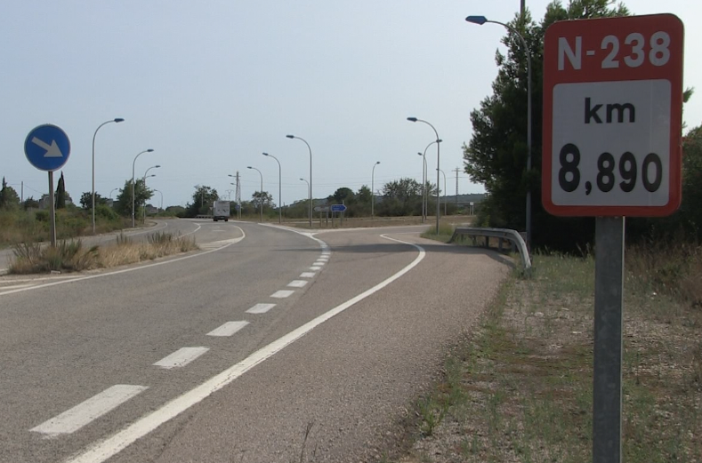 Foment licita les obres d’adequació de la carretera d’Ulldecona a Vinaròs