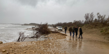El minut a minut del segon dia de la tempesta #Glòria, a les Terres de l’Ebre