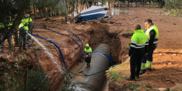 El CAT confia en poder restablir el subministrament d’aigua cap a última hora d’aquest dissabte