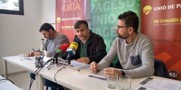 UP reclama un debat al Parlament amb mesures per posar en valor la pagesia