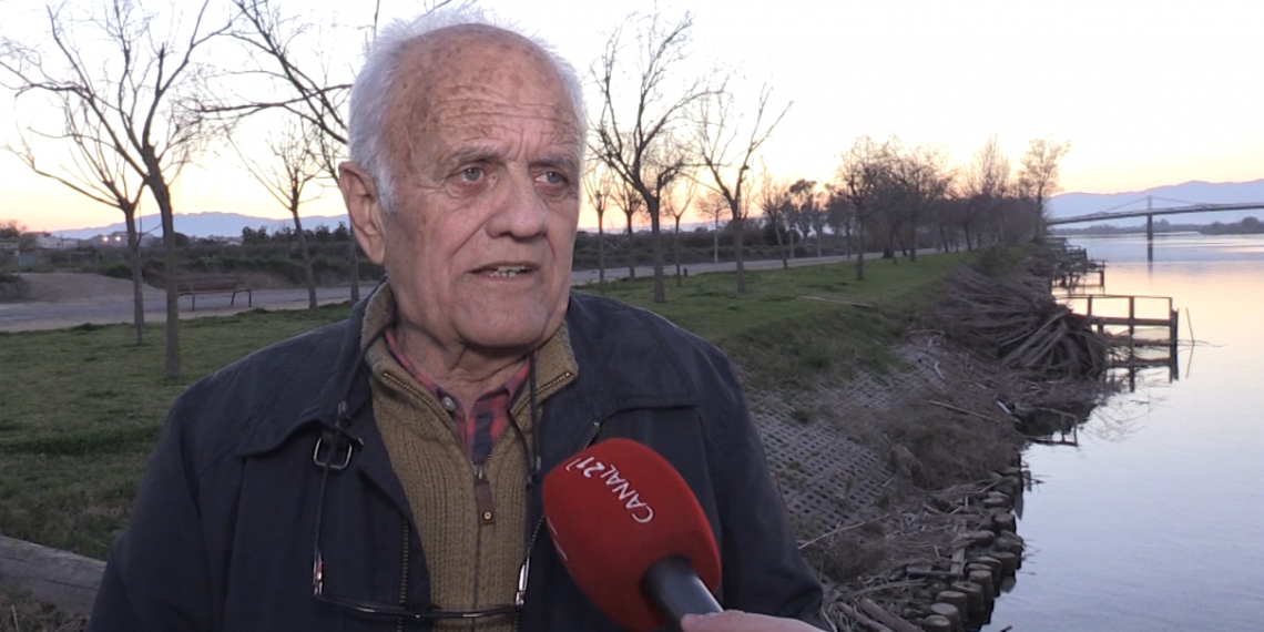Antoni Canício, hidrogeòleg: ‘Amb l’arribada de sediments se solucionaria el 70% de la regressió al Delta’