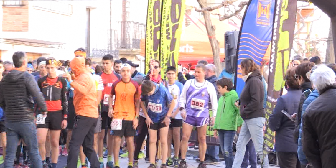 La Cursa Serra de les Fites de la Pobla de Massaluca arriba als 250 participants