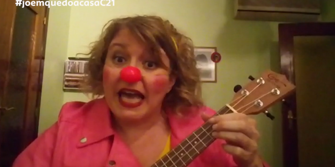 #VetAquí Eva Giné (Salut i Clowns) canta una cançó
