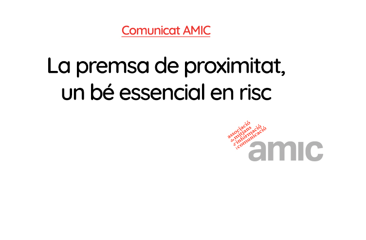 [#Editorial] La premsa de proximitat, un bé essencial en risc