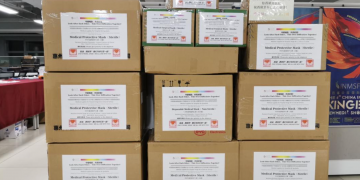 Un organisme xinès dóna a l’Hospital Verge de la Cinta material de protecció