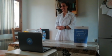 Oceanògrafes de l’Ametlla de Mar porten el fons marí a casa durant el confinament