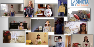 El cor infantil de Labinota interpreta ‘El 23 d’abril’