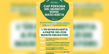 Alcanar repartirà mascaretes a totes les persones del municipi