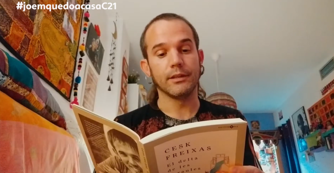 #VetAquí Cesk Freixas recita ‘El delta de les paraules’