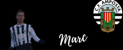 Marc López seguirà a la plantilla del CF Amposta