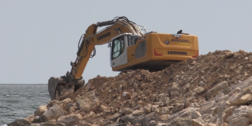 Ports destina 192.000 euros a la reparació dels danys pel Glòria al port de les Cases