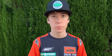 El pilot Aleix Saumell torna a entrenar als circuits d’Alcanar, després de preparar-se a casa