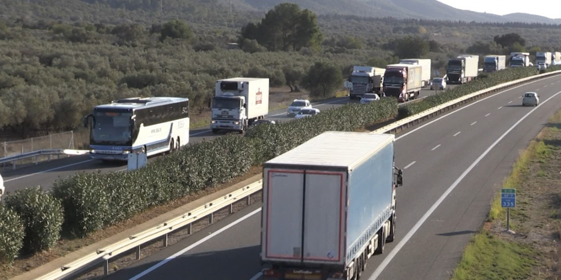 Es restableixen les restriccions a vehicles pesants a l’N-340