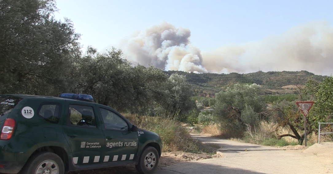 Els agents rurals recorden els dies més durs de l’incendi de la Ribera d’Ebre