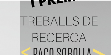 I premis de recerca Paco Sorolla