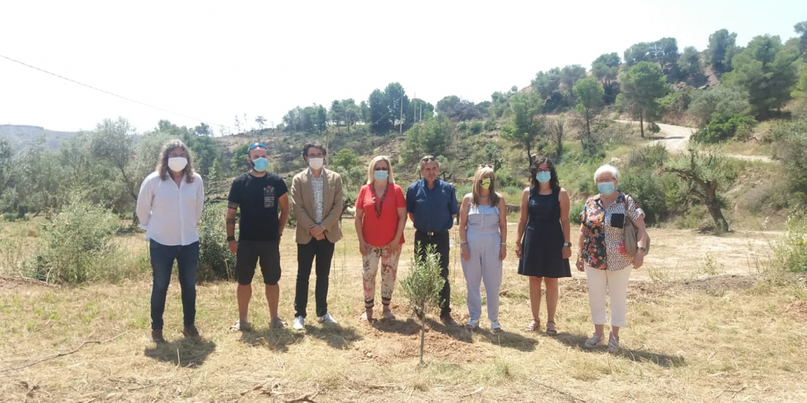 La Ribera d’Ebre recorda l’incendi amb una plantada simbòlica d’oliveres