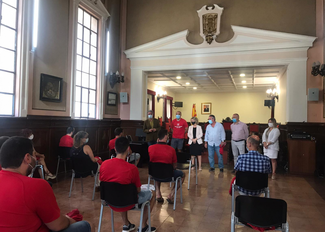 Les millors imatges de la recepció de l’Ajuntament de Tortosa al CE Tortosa pel seu ascens