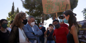 Les entitats socials de la Terra Alta demanen a Capella que s’aturin les noves centrals eòliques