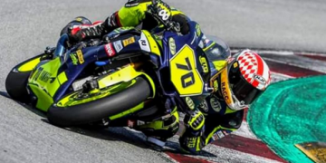 Marc Alcoba puja al podi a les dos curses de l’Estatal de Superbike del Circuit de Barcelona