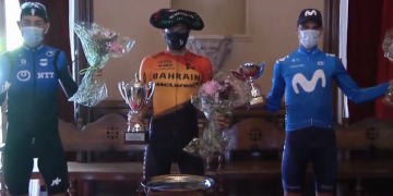 El ciclista canareu Edu Prades acaba tercer al Circuito de Getxo-Memorial Hermanos Otxoa 2020