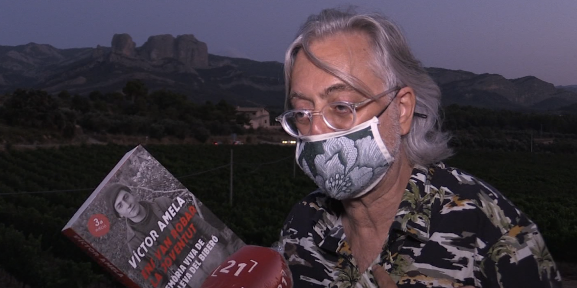 Víctor Amela presenta el seu últim llibre, maridat de vi i memòria històrica a Horta de Sant Joan