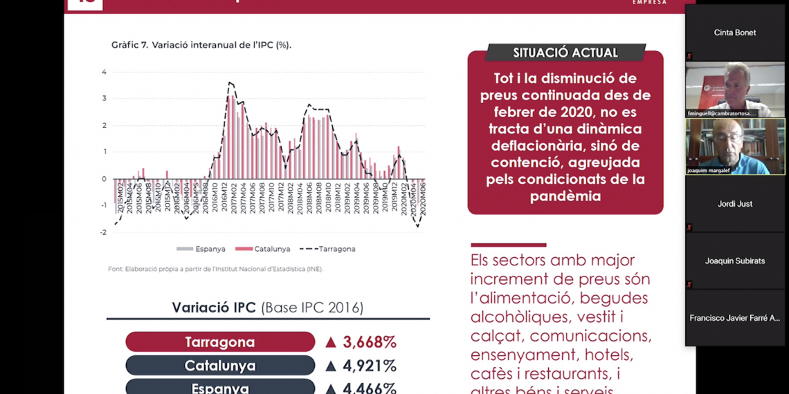La URV apunta que la crisi es podria allargar fins al 2024 si no es controla la Covid-19