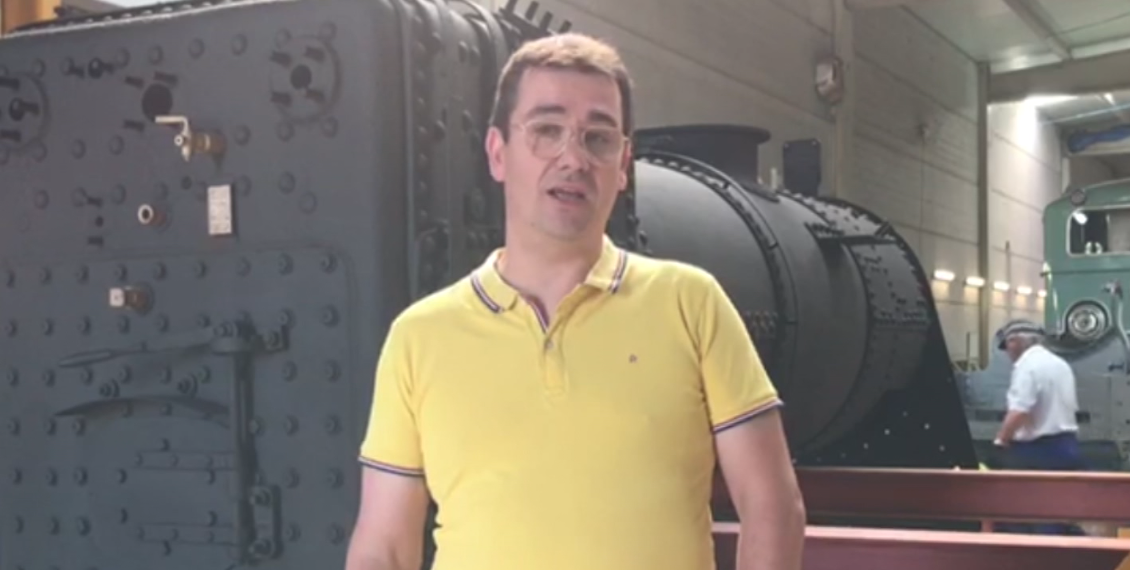 El Museu del Ferrocarril de Móra la Nova busca mecenes per restaurar la locomotora Cuco