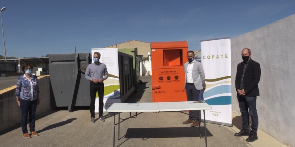 Les 21 deixalleries del COPATE incorporen un contenidor de donació de roba