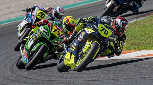 Marc Alcoba viu un cap de setmana complicat al Circuit Ricardo Tormo de València