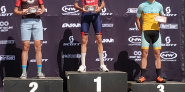 Arnau Bargalló, primer en júnior a la prova de la Marathon Cup de BTT de Girona