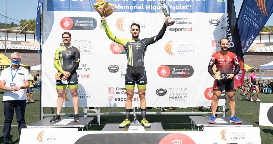 El moranovenc Manu Usach acaba tercer al Trofeu Ciutat de Barcelona i al Campionat de Catalunya de ciclisme en pista