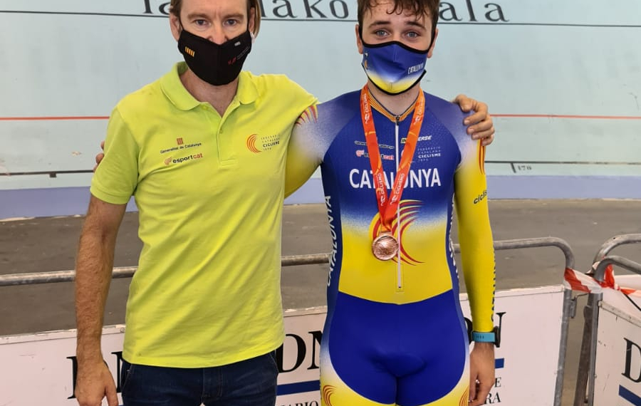 Tomàs Deosdat, de la PC Baix Ebre, bronze a l’Estatal de pista