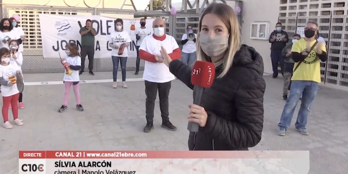 #10COMARQUES: L’Escola Riumar de Deltebre reclama la jornada contínua