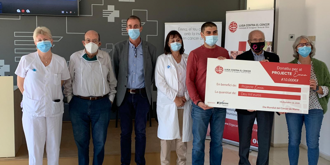 La Lliga Contra el Càncer destinarà 30.000 al projecte Emma pel càncer de mama