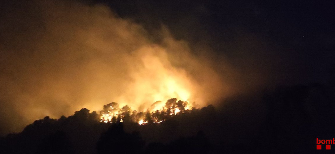 Estabilitzat l’incendi de Coll Redó de Tortosa