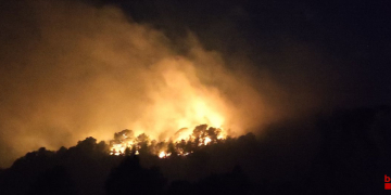 Estabilitzat l’incendi de Coll Redó de Tortosa