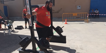 Joan Ferrer prepara la seua participació en el segon campionat de la Lliga Nacional de Força