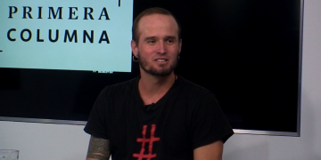 Entrevista amb els portaveus de la plataforma de la carretera de la Vergonya