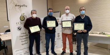 La Terra Alta promociona oli de la varietat empeltre de la comarca