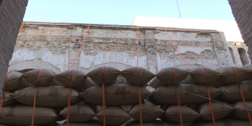 ‘Desplome’ fa una relectura històrica al nou emplaçament del festival efímer ‘A Cel Obert’