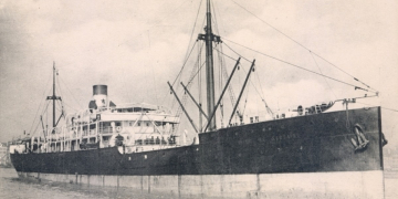 El vaixell de la Primera Guerra Mundial enfonsat a l’Ebre