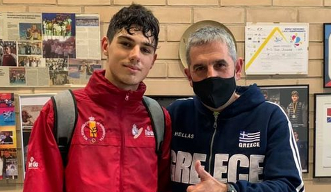 Pau Carles Fernández, del TKD Alfaro, competeix a l’Estatal