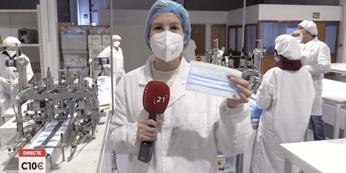 #10COMARQUES: Primera fàbrica de mascaretes a les Terres de l’Ebre