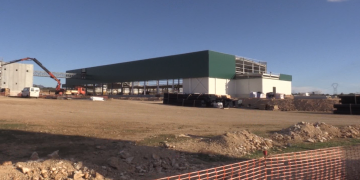 Les obres de Florette al polígon Catalunya Sud avancen a bon ritme