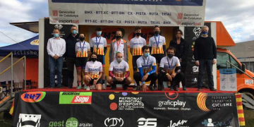 Ivan Viladrich, de la PC Baix Ebre, domina la categoria cadet del Català de ciclocròs