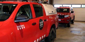 Els Bombers atenen dos avisos a les Terres de l’Ebre relacionats amb les ratxes de vent